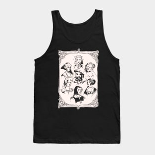 Henry VIII and wives Tank Top